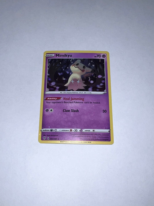 Pokemon TCG - (NM/M) Mimikyu (Holo) (#81) (Sword & Shield - Darkness Ablaze) (Single Card)