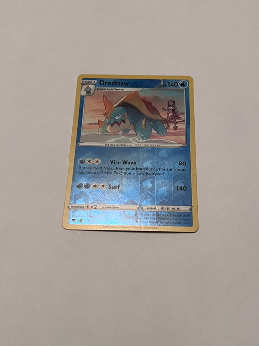 Pokemon TCG - (NM/M) Drednaw (Reverse Holo) (#39) (Sword & Shield - Vivid Voltage) (Single Card)