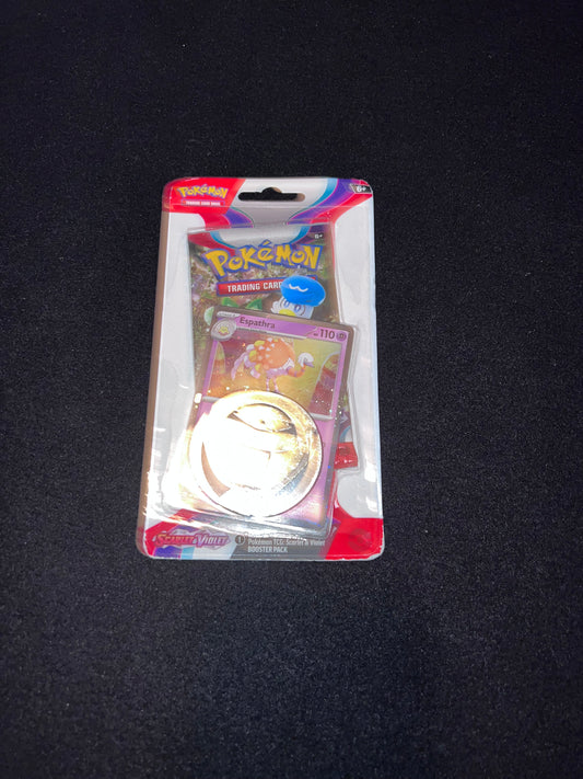 Pokemon TCG - Scarlet & Violet Base Set Espathra Checklane Blister Pack