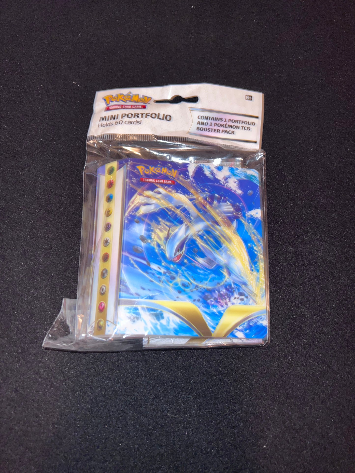 Pokemon TCG - Lugia Mini Binder With One Silver Tempest Booster Pack (Sealed)