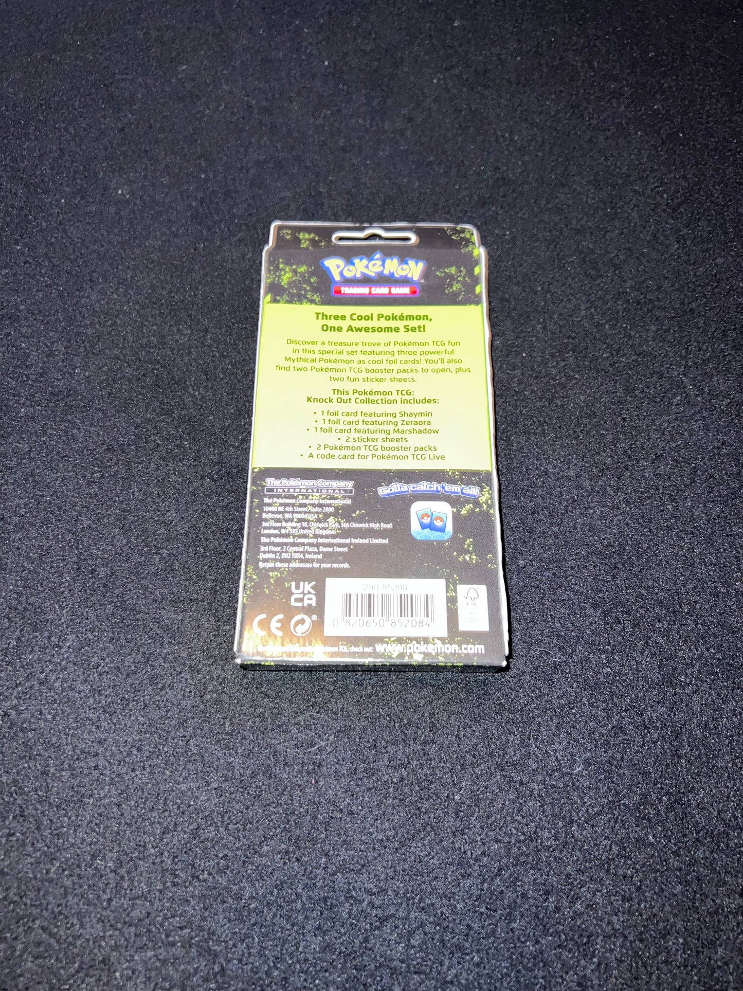 Pokemon TCG - Knock Out Collection Box (Shaymin, Zeraora & Marshadow) (Sealed)