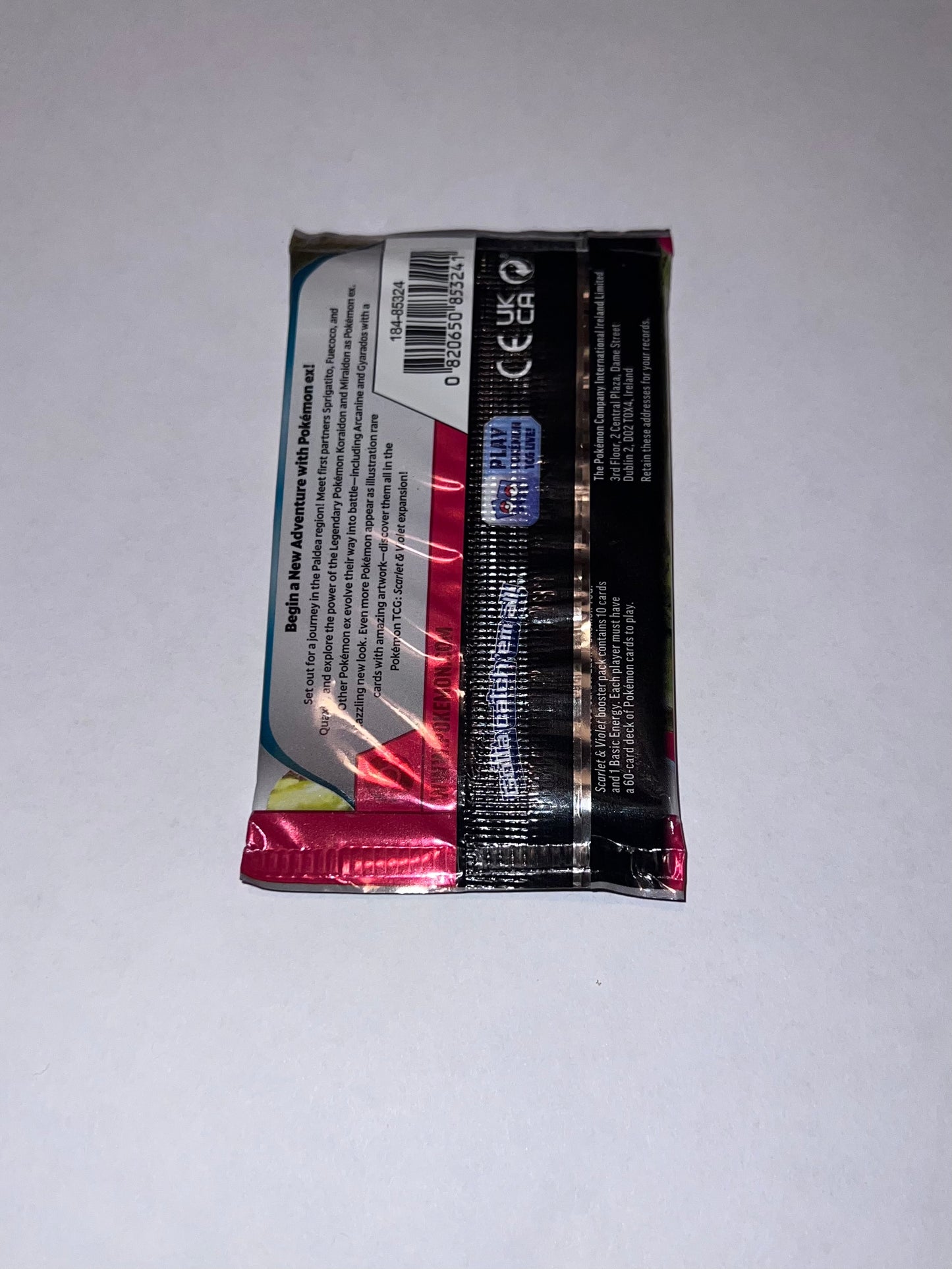 Pokemon TCG - Scarlet & Violet Base Set Booster Pack (Sealed)